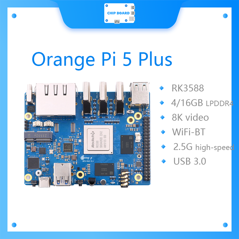 Orange Pi 5 Plus  Single Board - Radxa Rock 5B 16Gb recension och pris