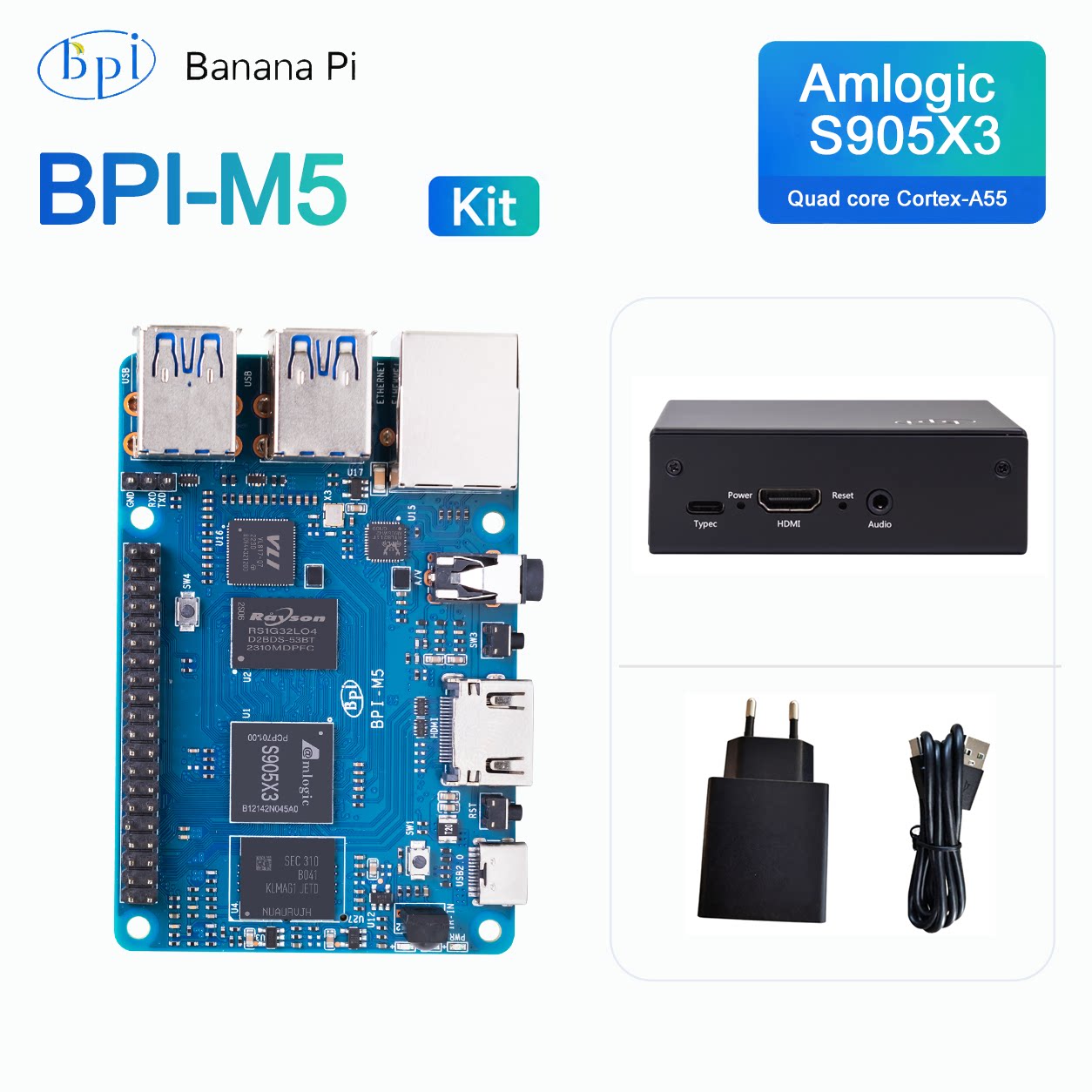 Banana Pi BPI-M5 Development B - Banana Pi Bpi-M5 recension och pris