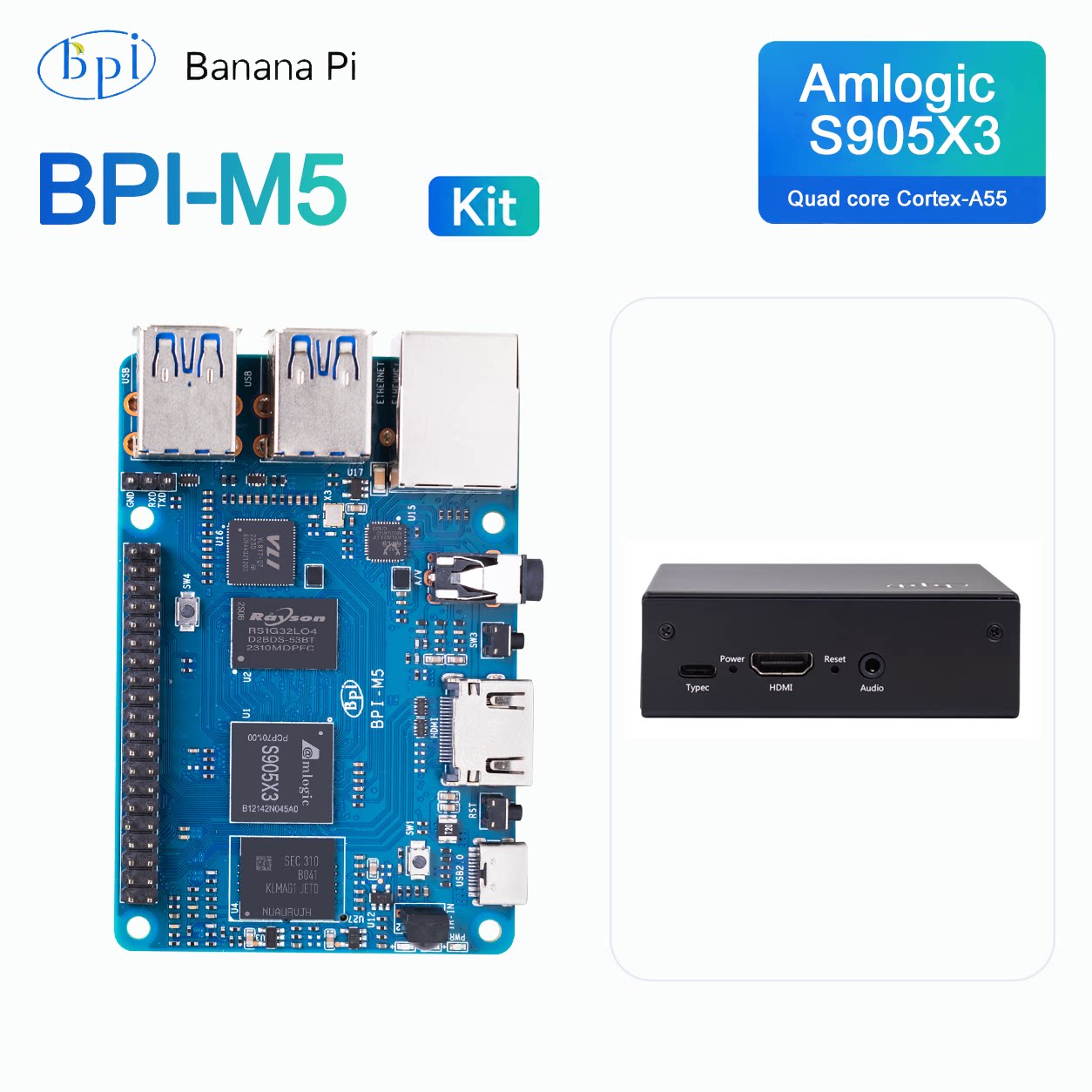 Banana Pi BPI-M5 Development B - Banana Pi Bpi-M5 recension och pris