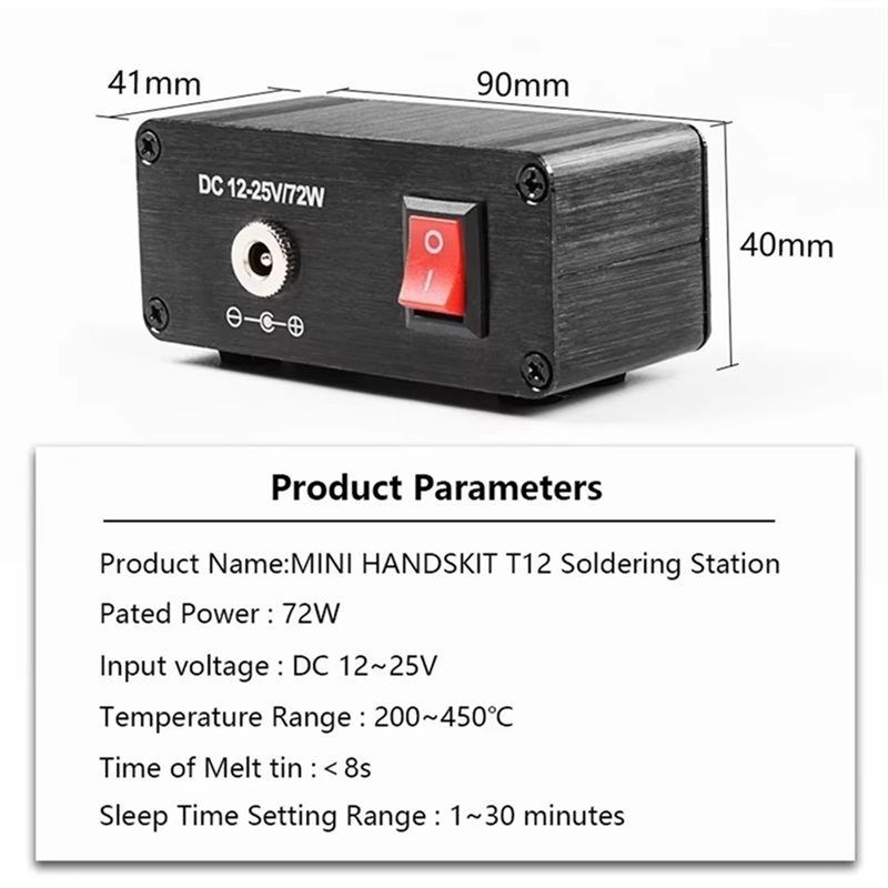AB11-T12 For Home Repairing So - Soldering Station T12 Oled recension och pris