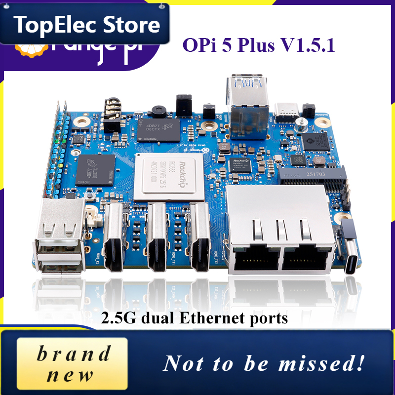 TopElec OrangePi 5 Plus 16GB V - Orange Pi 5 Plus 16Gb recension och pris