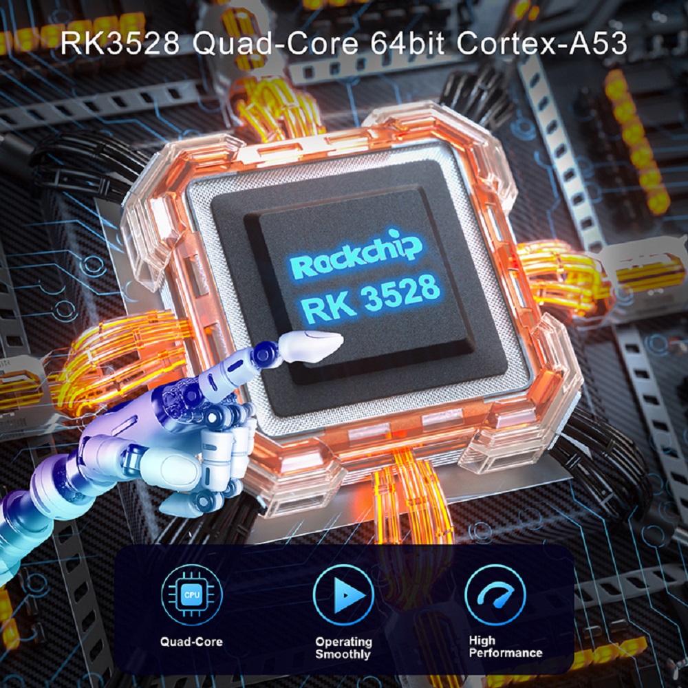 Android 16 X66 TV Box RK3528 Q - Khadas Vim4 8Gb recension och pris