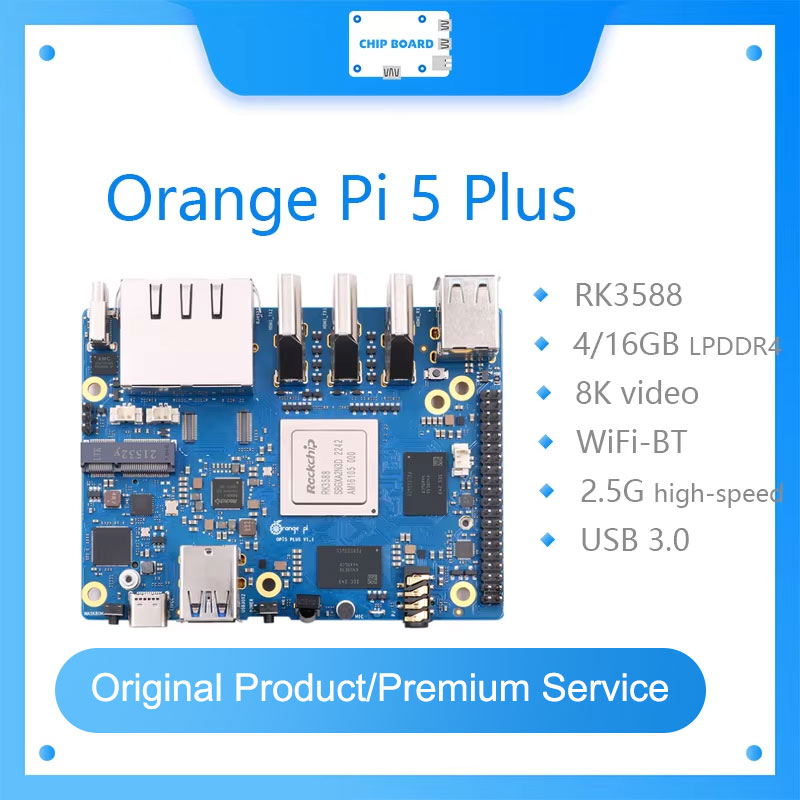 Orange Pi 5 Plus  Single Board - Radxa Rock 5B 16Gb recension och pris